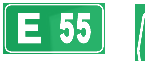 Segnale di itinerario europeo