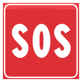 Segnale della colonnina SOS