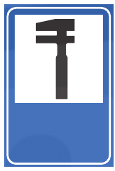 Simbolo di assistenza meccanica