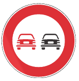 Segnale di divieto di sorpasso